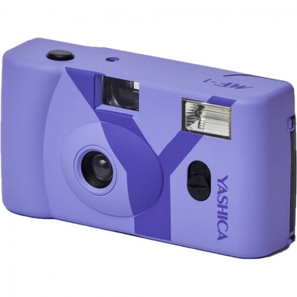 Yashica MF-1 Snapshot Y-Series Reusable Film Camera - Lavender